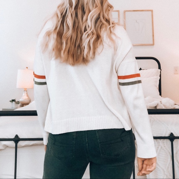 VARSITY STRIPE SWEATER - Picture 3 of 3